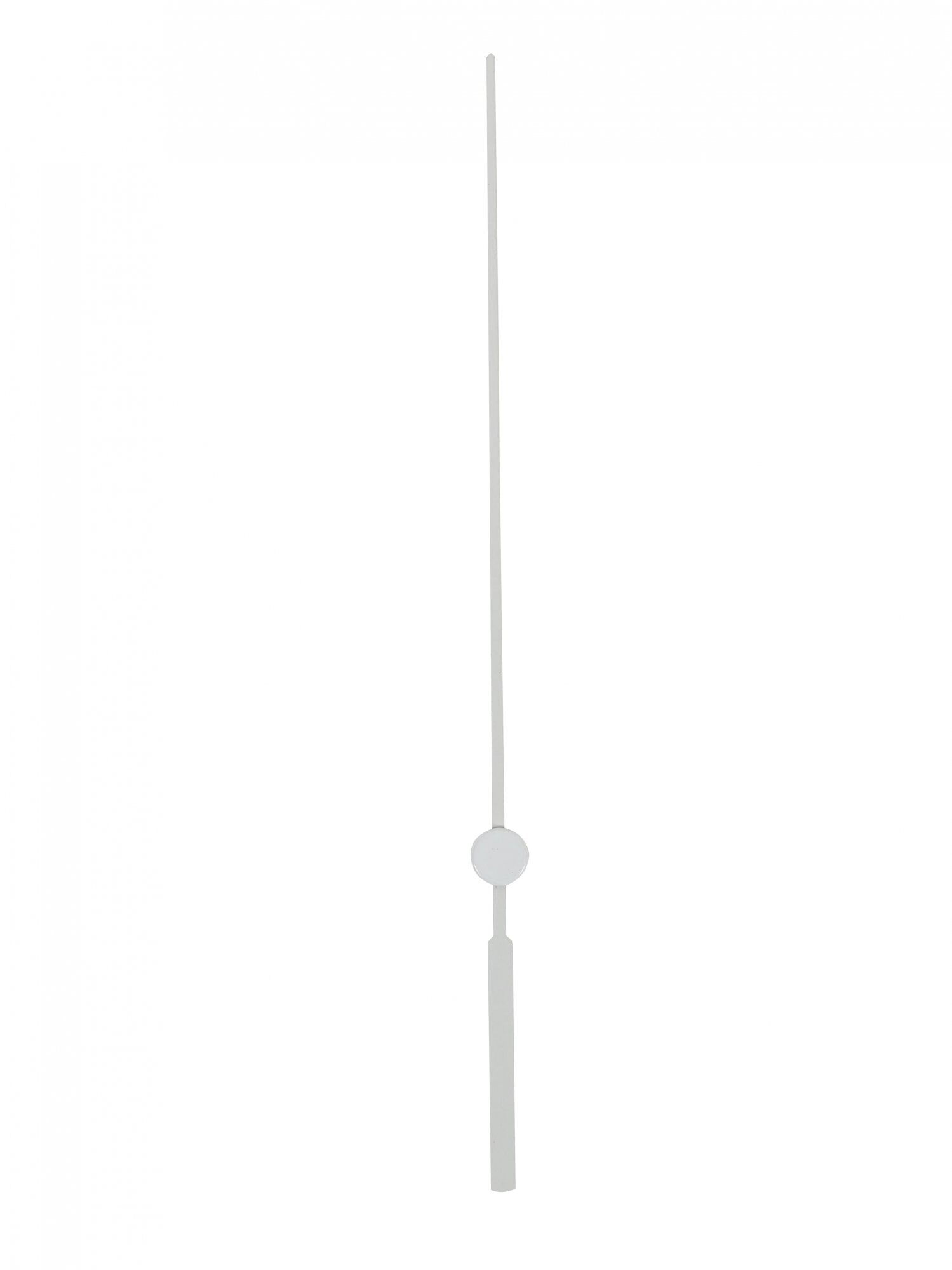 Стрелка секундная 045 white 100 мм., металл, белый