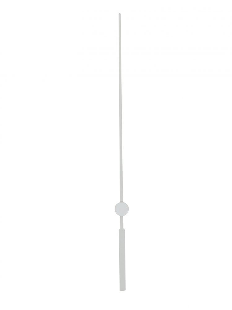 Стрелка секундная 045 white 100 мм., металл, белый Стрелка секундная 045 white 100 мм., металл, белый