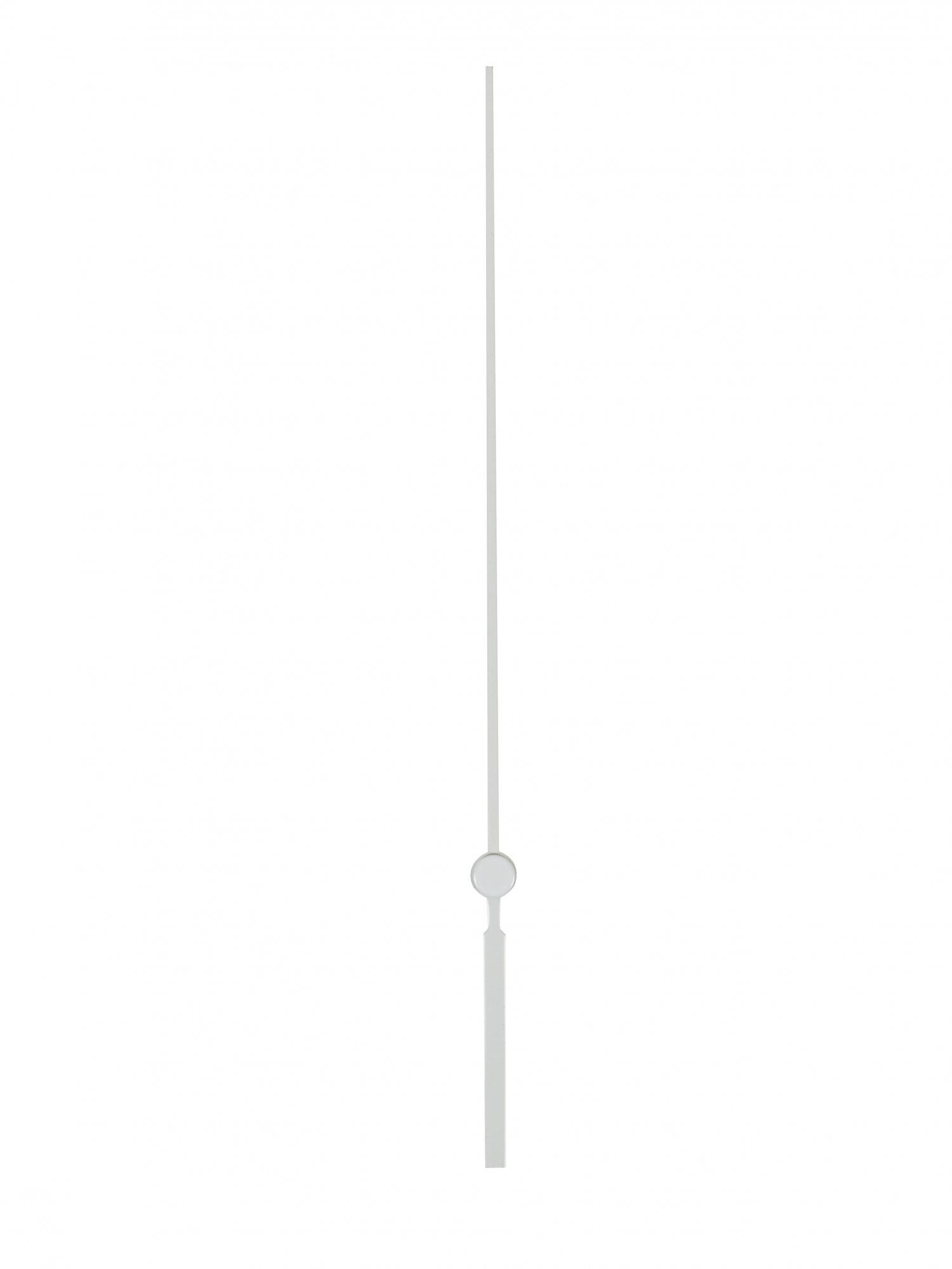 Стрелка секундная 1181 white 130 мм., металл, белый