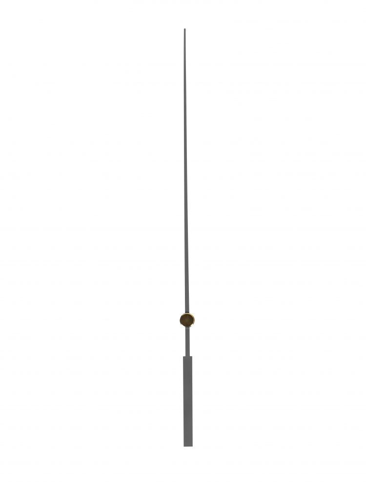 Стрелка секундная 1181 silver 130 мм., металл, серебристый