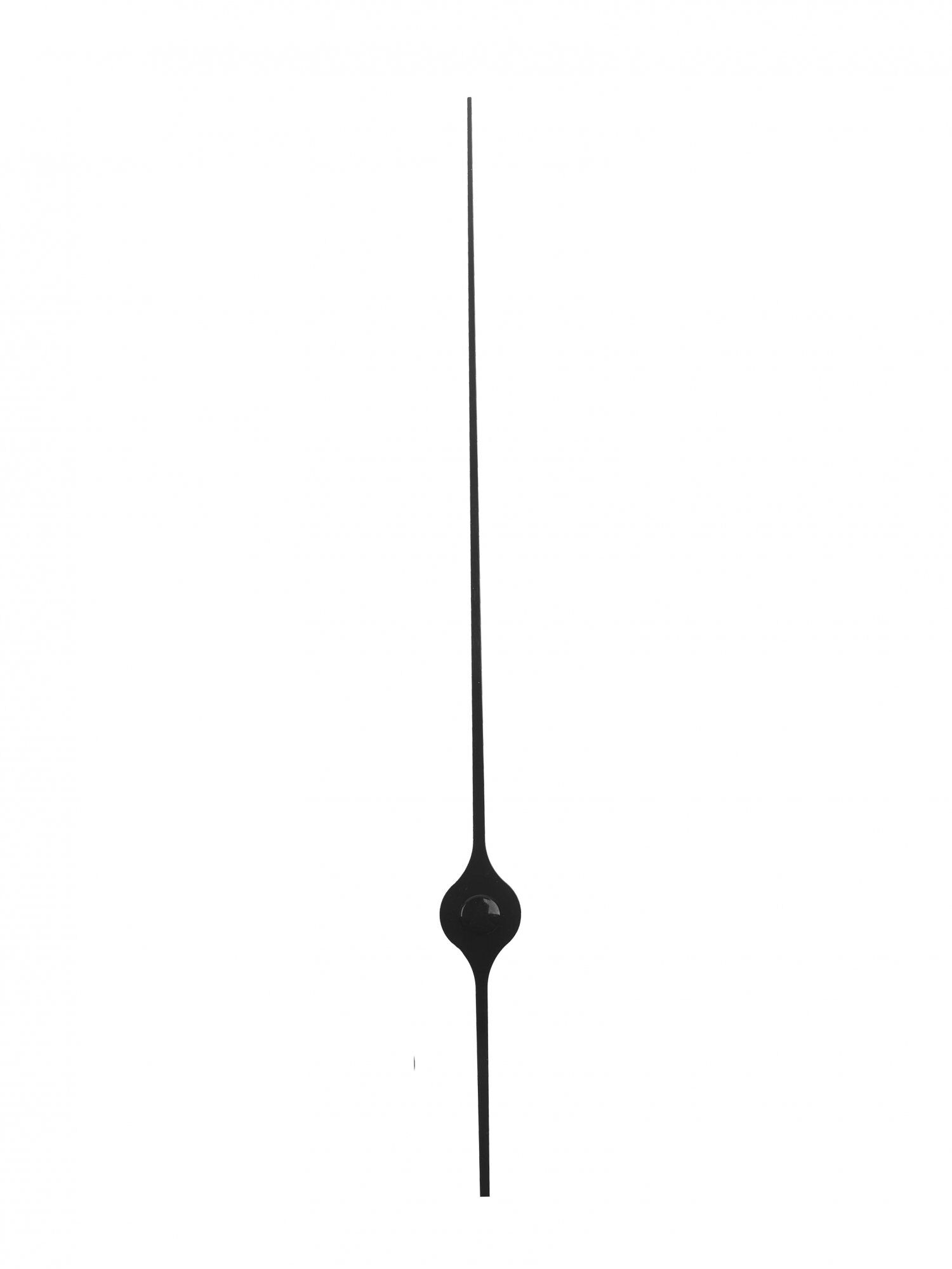 Стрелка секундная 0130 black 130 мм., металл, черный