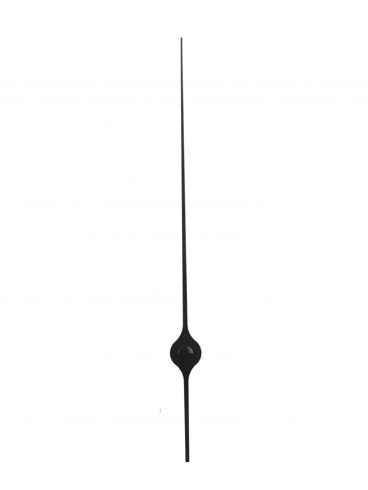 Стрелка секундная 0130 black 130 мм., металл, черный Стрелка секундная 0130 black 130 мм., металл, черный