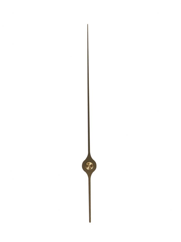Стрелка секундная 0130 gold 130 мм., металл, золотистый Стрелка секундная 0130 gold 130 мм., металл, золотистый